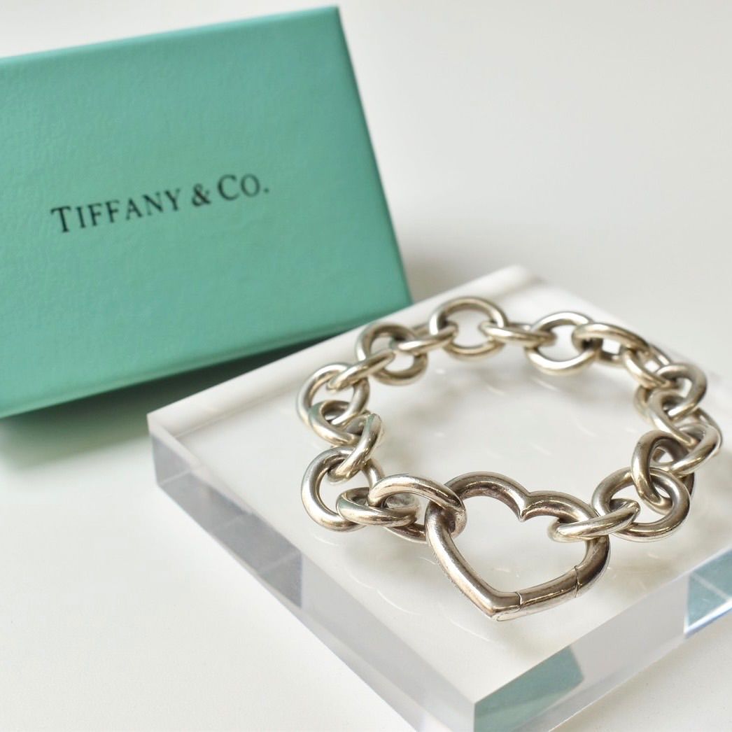 ✨BCランク Tiffany&Co. ハート リンク ブレスレット アクセサリー
