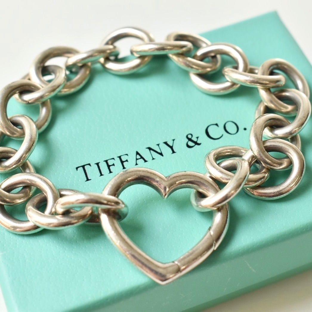 ✨BCランク Tiffany&Co. ハート リンク ブレスレット アクセサリー