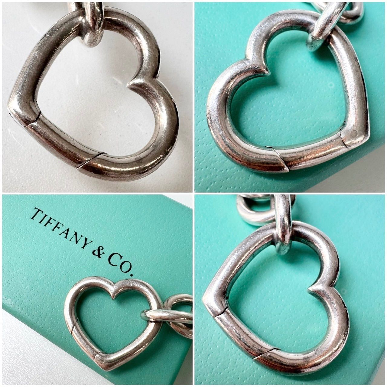 ✨BCランク Tiffany&Co. ハート リンク ブレスレット アクセサリー
