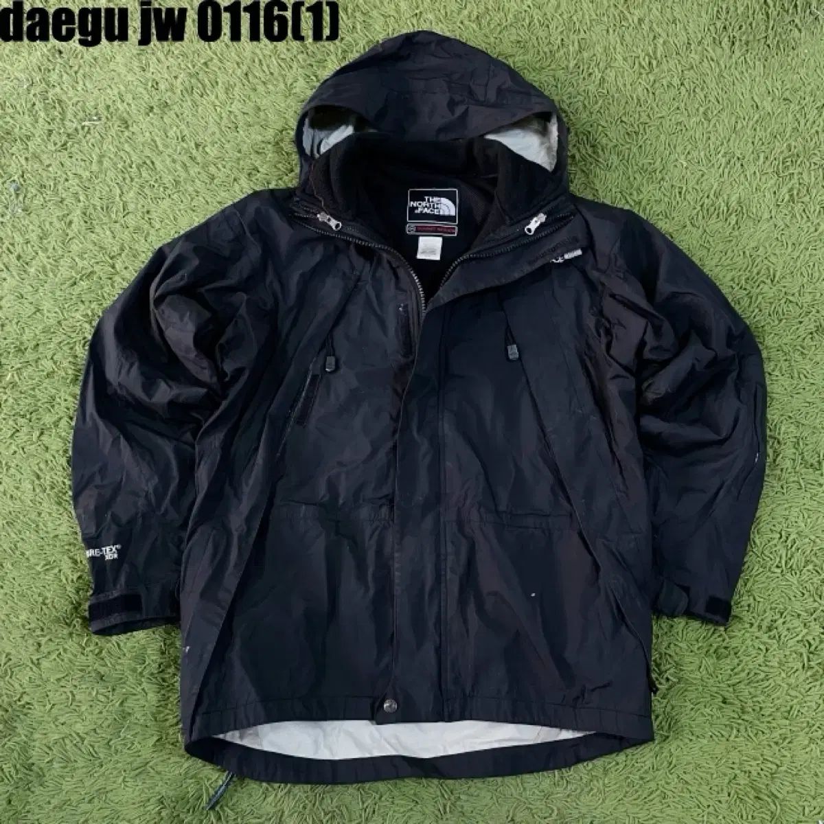 ノースフェイス ダブル ジップアップ ジャケット GORE TEX ウィンドブレーカー M