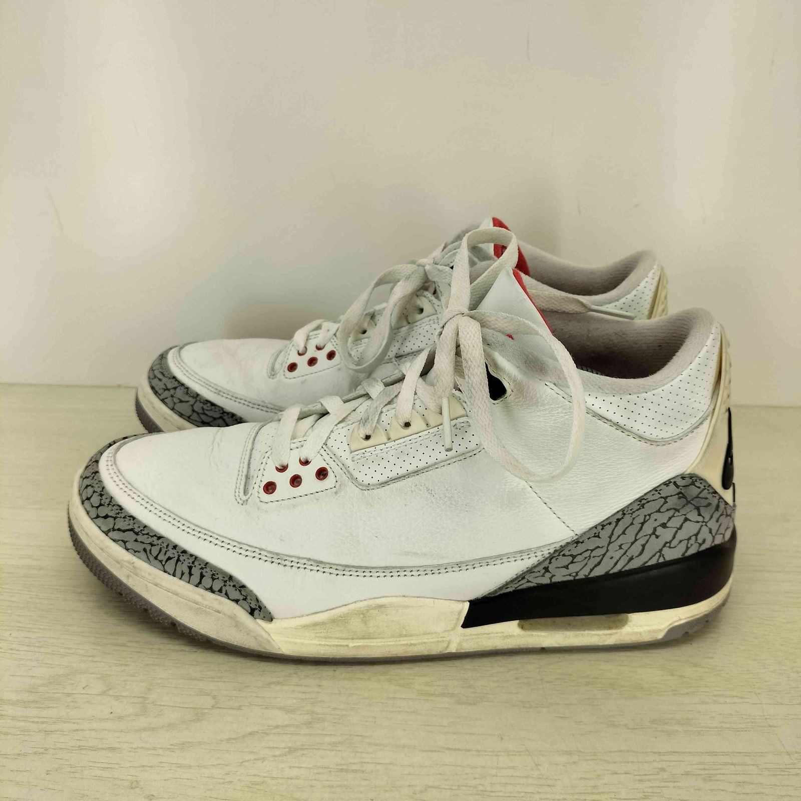 ナイキ NIKE Air Jordan 3 Retro White Cement Reimagined メンズ JPN 