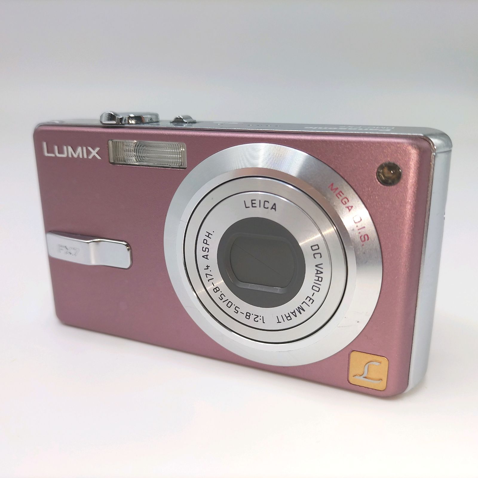 Panasonic DMC-FX7 ピンク コンパクトデジタルカメラ - メルカリ