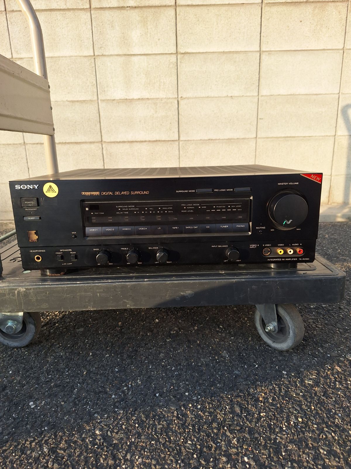 ソニー AVアンプ TA-AV450 ジャンク品 - メルカリ