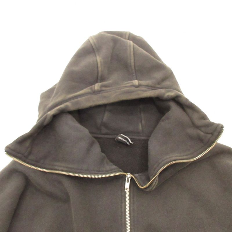 【姫路東店】 中古 entire studios エンタイアスタジオ パーカー FULL ZIP ES2106 グレー サイズ：L 【108】 姫路東店】 中古 entire studios エンタイアスタジオ パーカー FULL