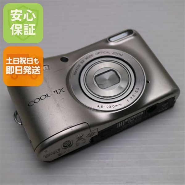実写美⭕️【動作確認済】 Nikon COOLPIX L32 シルバー COOLPIX L32