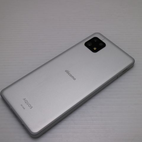 超美品 SH-54B AQUOS sense6 シルバー 本体 即日発送 土日祝発送OK
