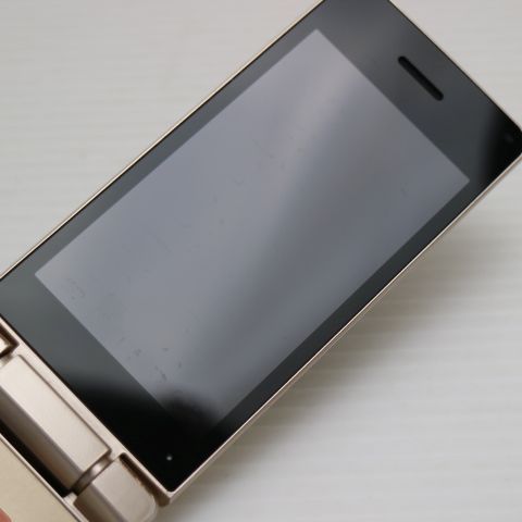 美品 A207SH かんたん携帯11 ゴールド SOFTBANK ガラケー SHARP 即日