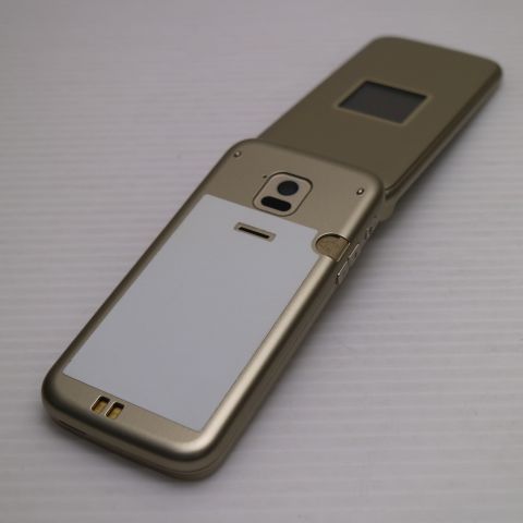F-02J ゴールド 富士通 らくらくホン docomo 白ロム 超美品 F-02J らくらくホン ゴールド 即日発送 ガラケー DoCoMo 富士通