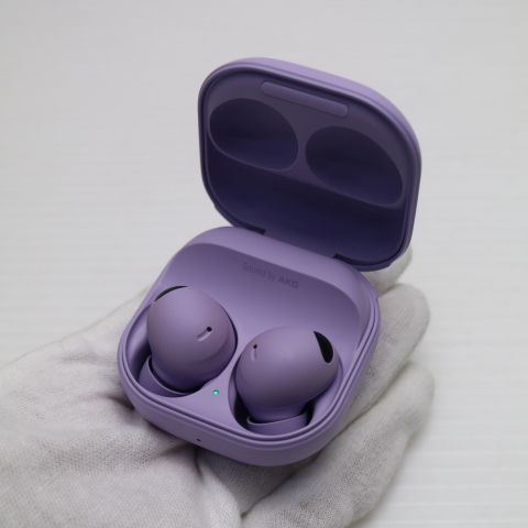 新品同様 Galaxy Buds2 Pro ボラ パープル Galaxy イヤホン 即日発送