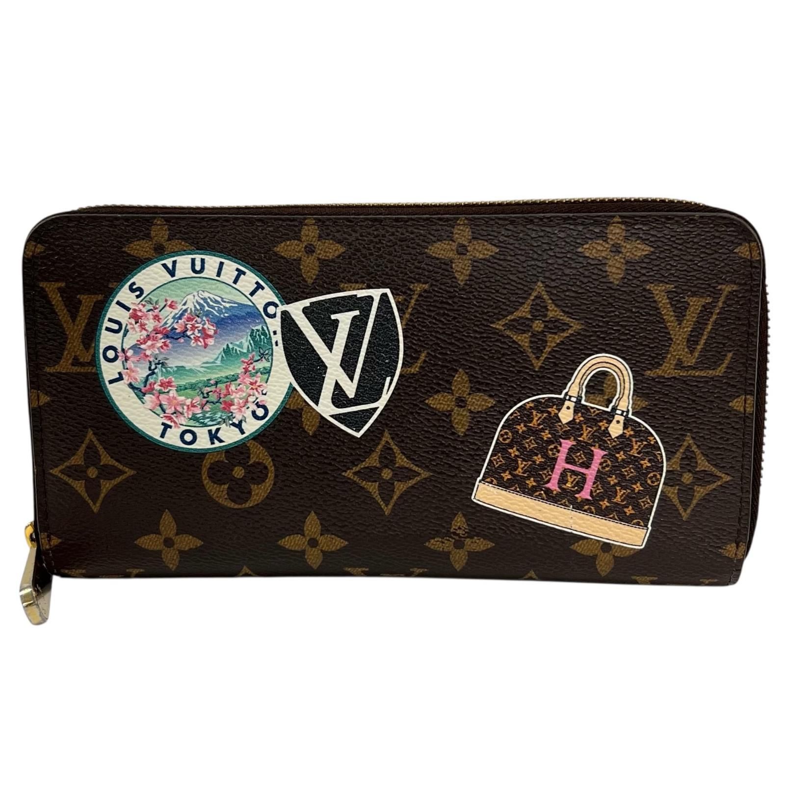 LOUIS VUITTON ルイ・ヴィトン ジッピー・ウォレット マイLVワールド 