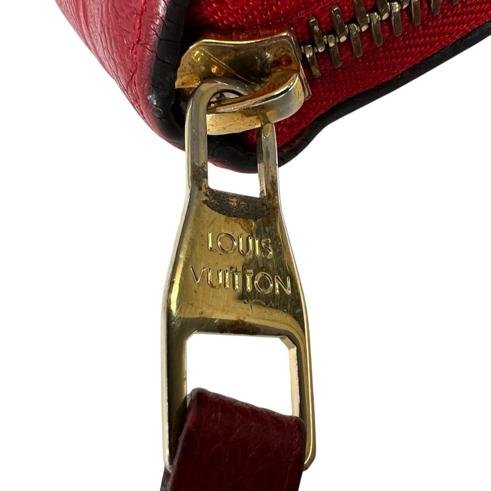 美品 LOUIS VUITTON ルイ・ヴィトン ジッピー・ウォレット アン 