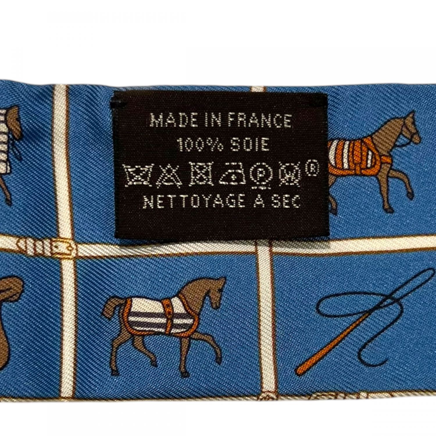 中古】 HERMES エルメス ツイリー Couvertures et Tenues de Jour 馬着