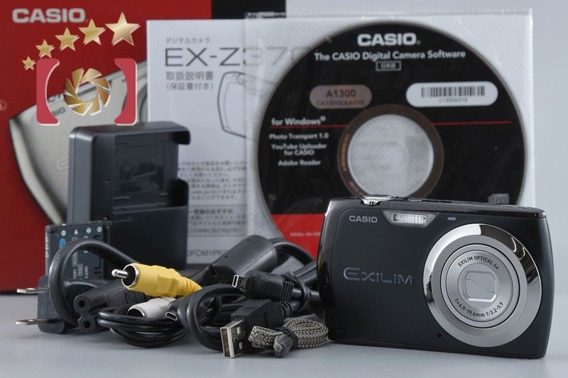 CASIO カシオ 【中古】CASIO カシオ EXILIM EX-Z370 ブラック