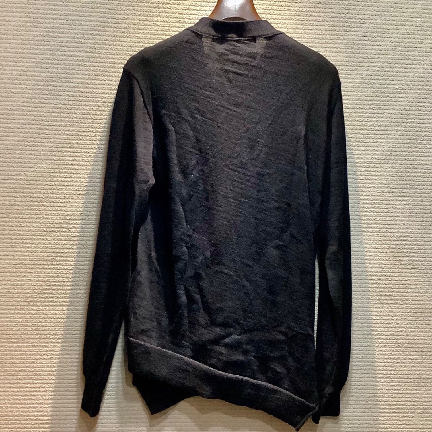 COMME des GARCONS×LACOSTE 変形カーディガンメンズS LACOSTE COMME des GARCONS SHIRT ラコステ コムデギャルソン 変形