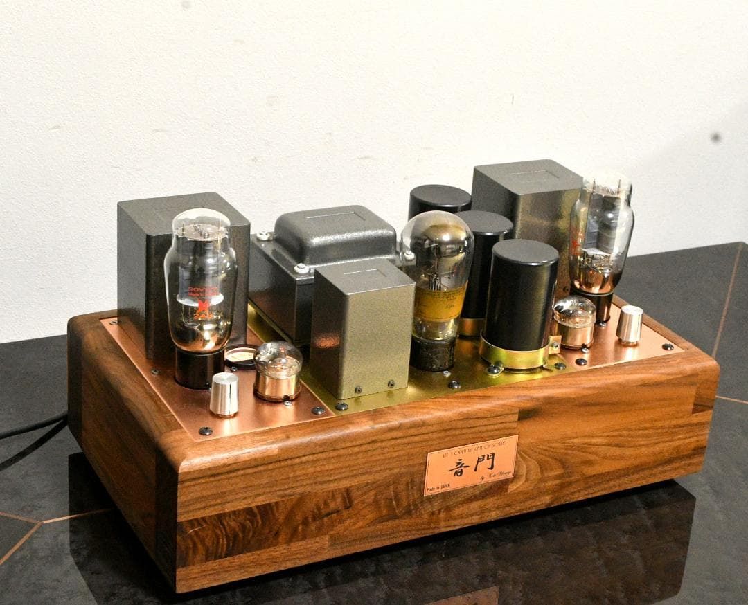 音門 205D/45/2A3 コンパチ SE 真空管アンプ 無帰還 受注生産 音門 205D/45/2A3 コンパチ SE 真空管アンプ 無帰還 - メルカリ