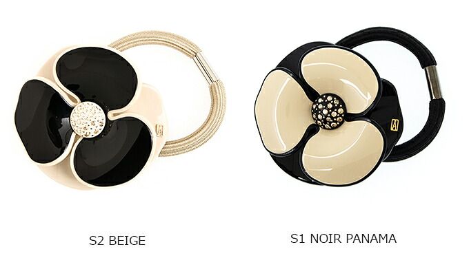 アレクサンドル ドゥ パリ ALEXANDRE DE PARIS ヘアゴム CAMELIA ST