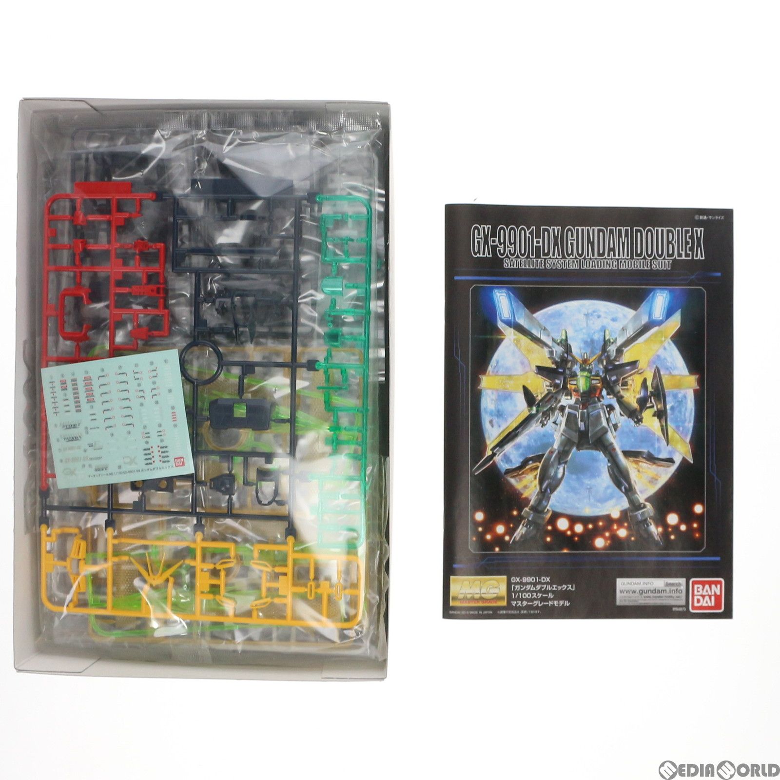 MG 1/100 GX-9901-DX ガンダムダブルエックス 機動新世紀ガンダムX