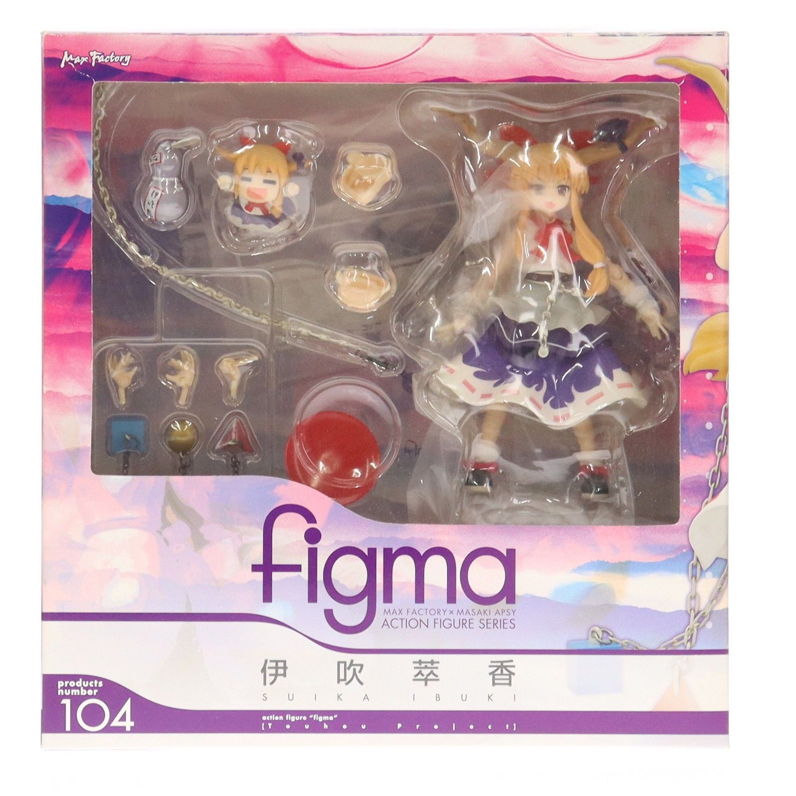 figma(フィグマ) 104 伊吹萃香(いぶきすいか) 東方Project 完成品 可動
