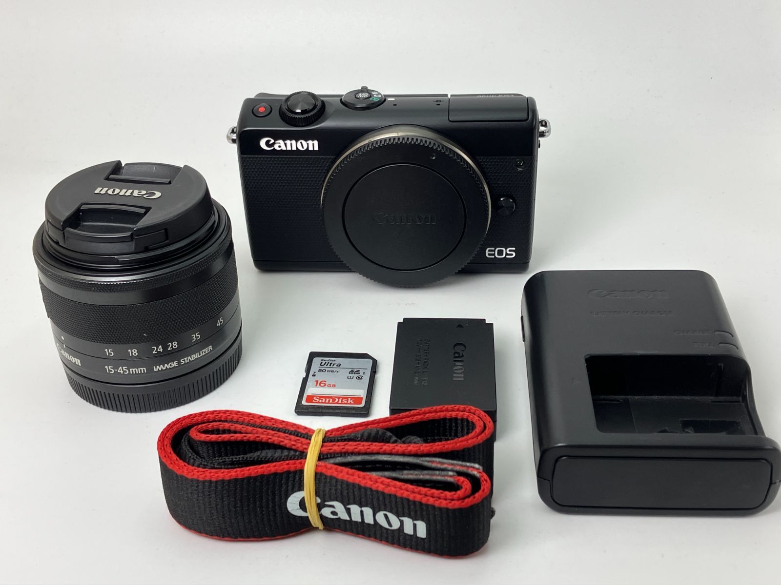 返品保証・動作確認済】Canon EOS M100＋15-45mmレンズキット 返品保証