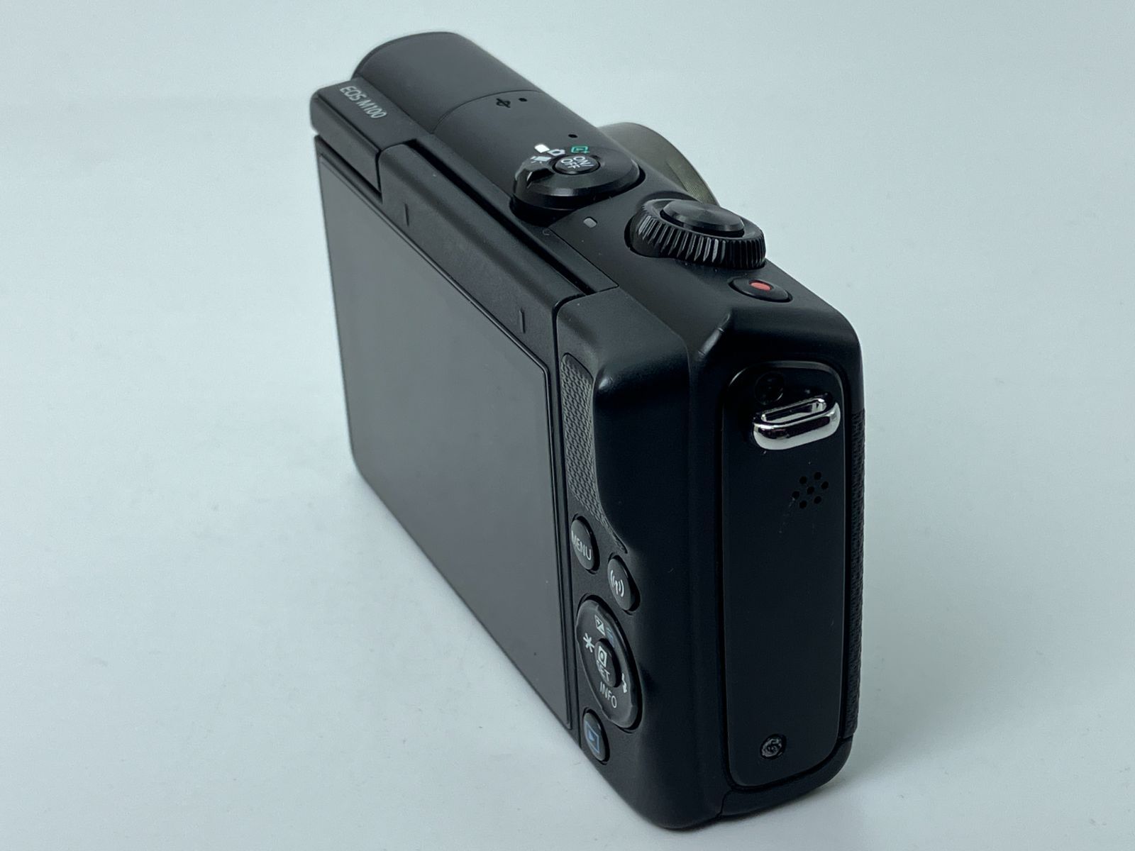 返品保証・動作確認済】Canon EOS M100 ブラック + EF-M 15-45mm IS