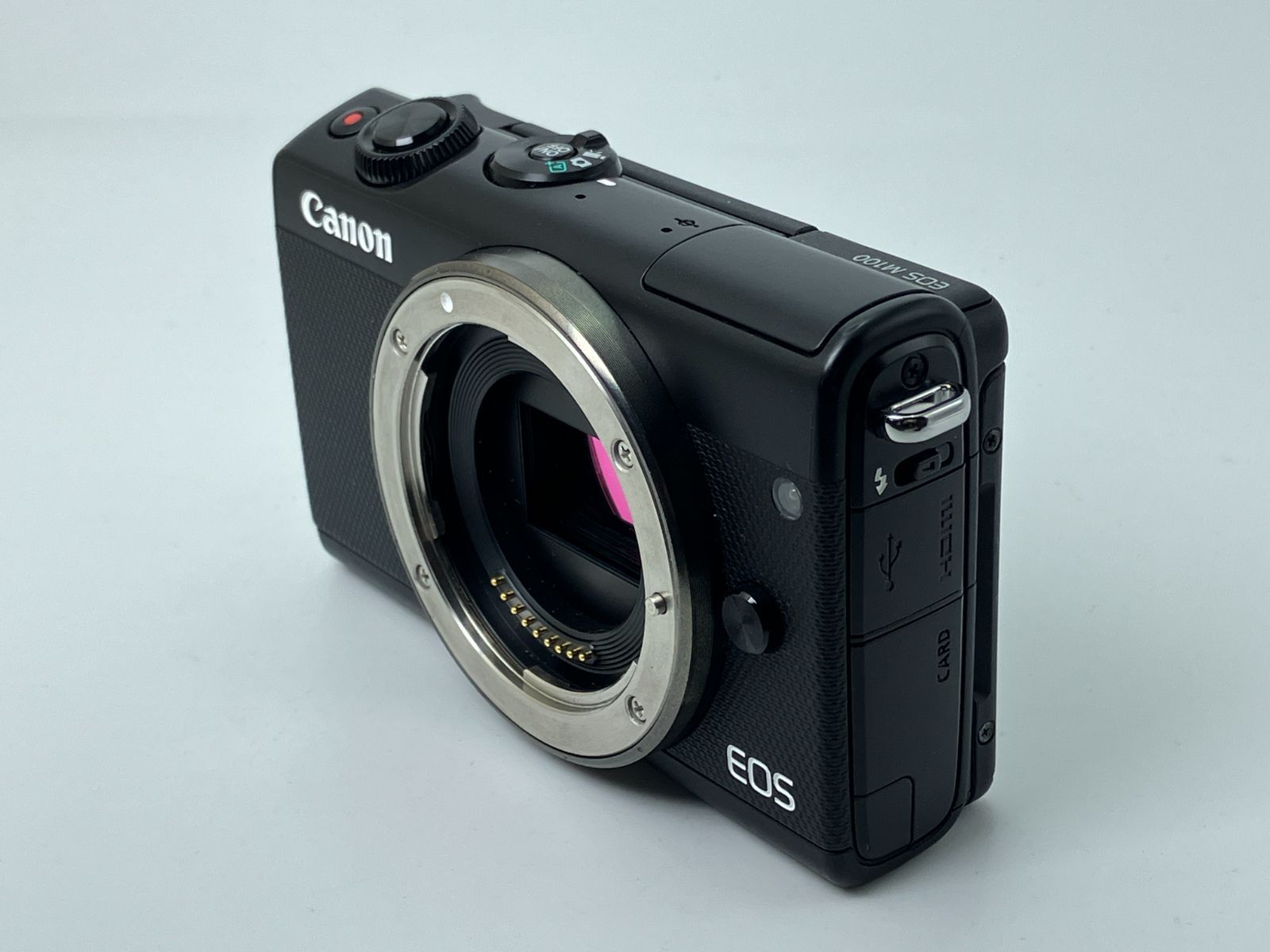 返品保証・動作確認済】Canon EOS M100 ブラック + EF-M 15-45mm IS