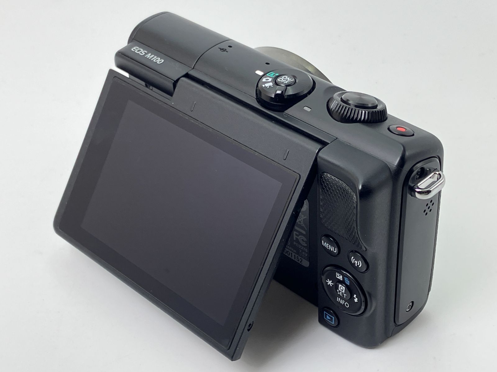 返品保証・動作確認済】Canon EOS M100 ブラック + EF-M 15-45mm IS