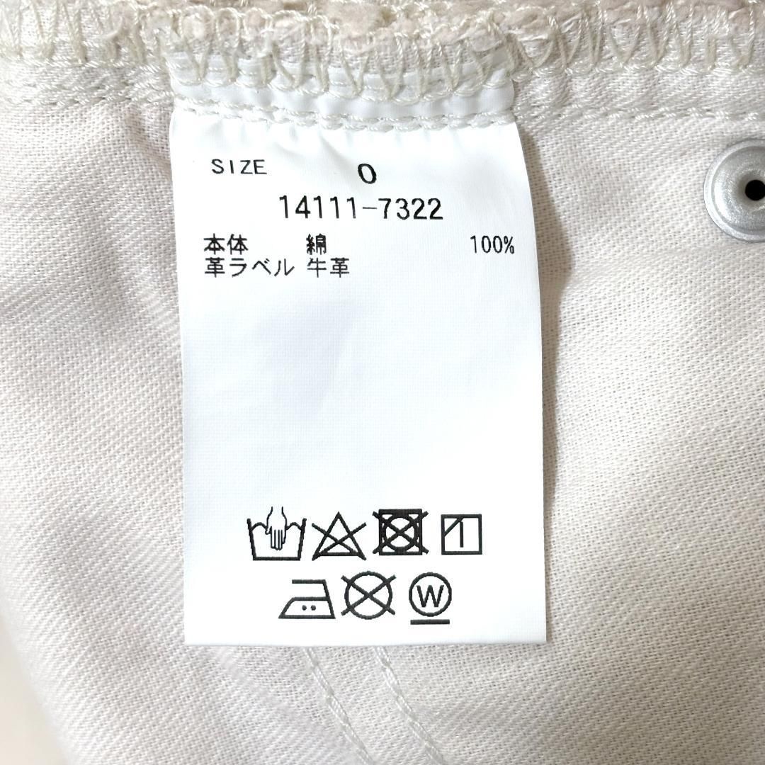 極美品】 CLANE SECOND DENIM PANTS 0 アイボリー - メルカリ