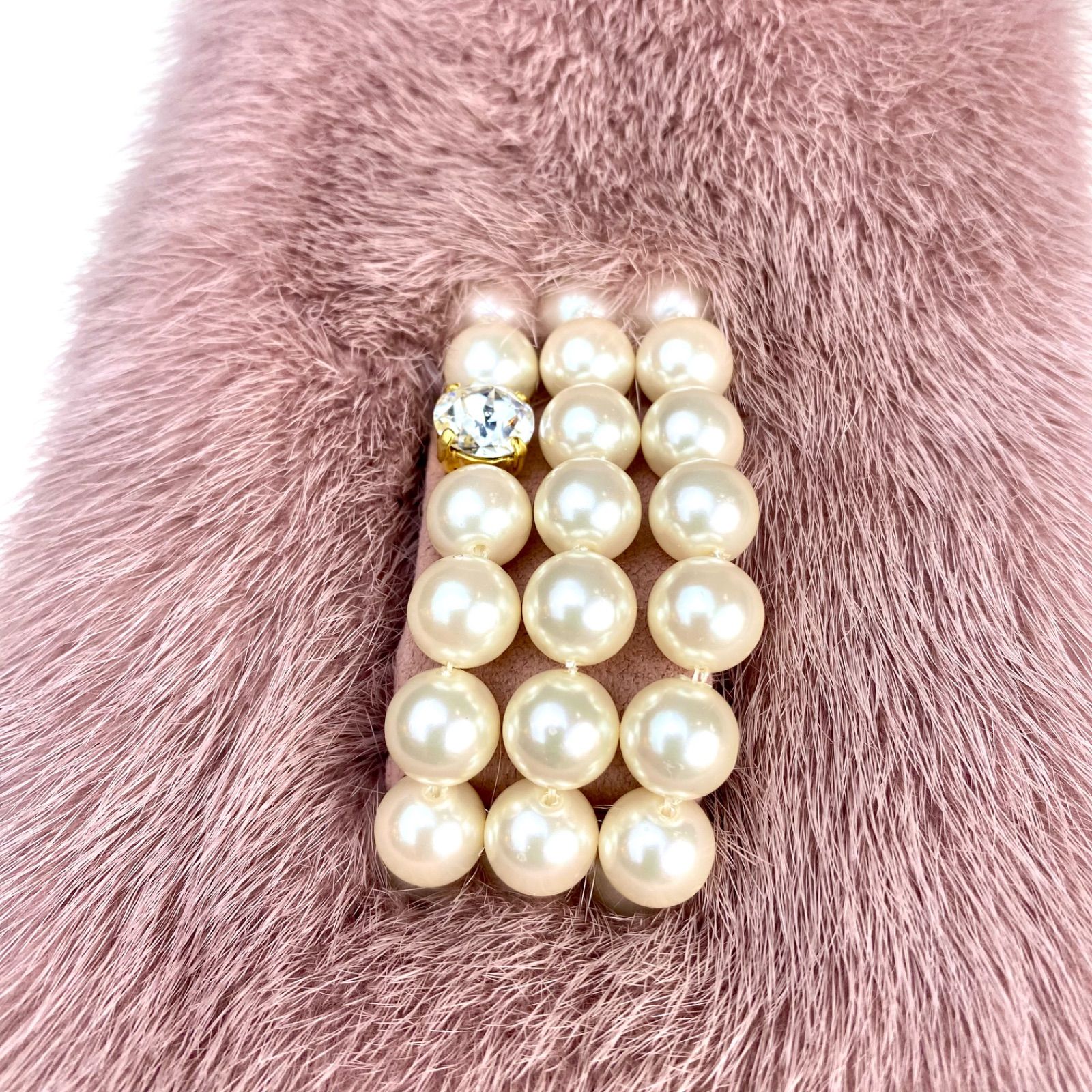 ラグジュアリー！！*SAGA MINK* クリスタル輝く✨ミンク マフラー 日本