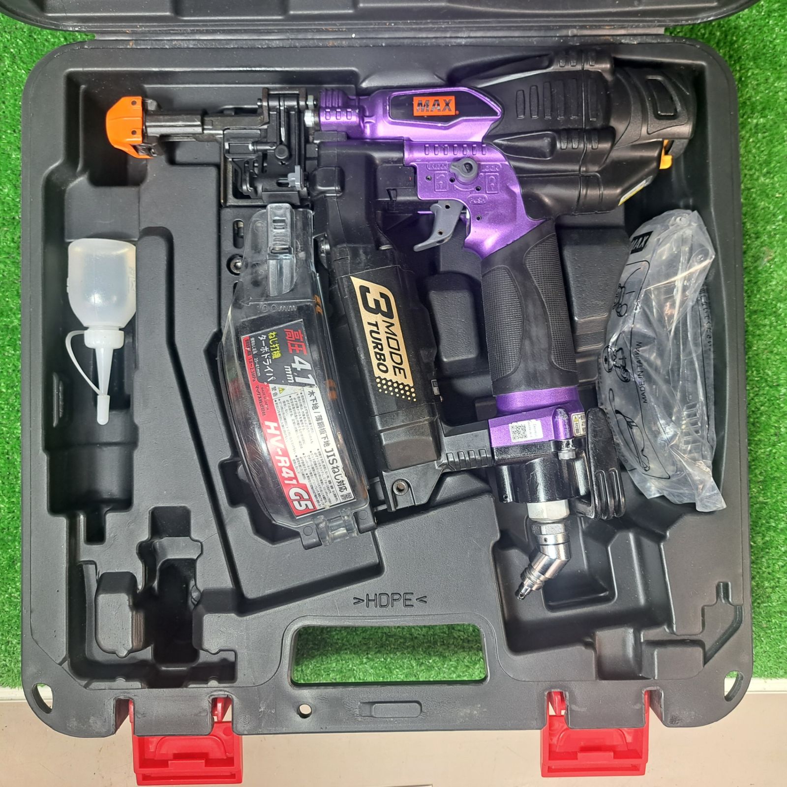 ☆マックス(MAX) 高圧エアネジ打ち機 HV-R41G5-M(限定色) メタリック 