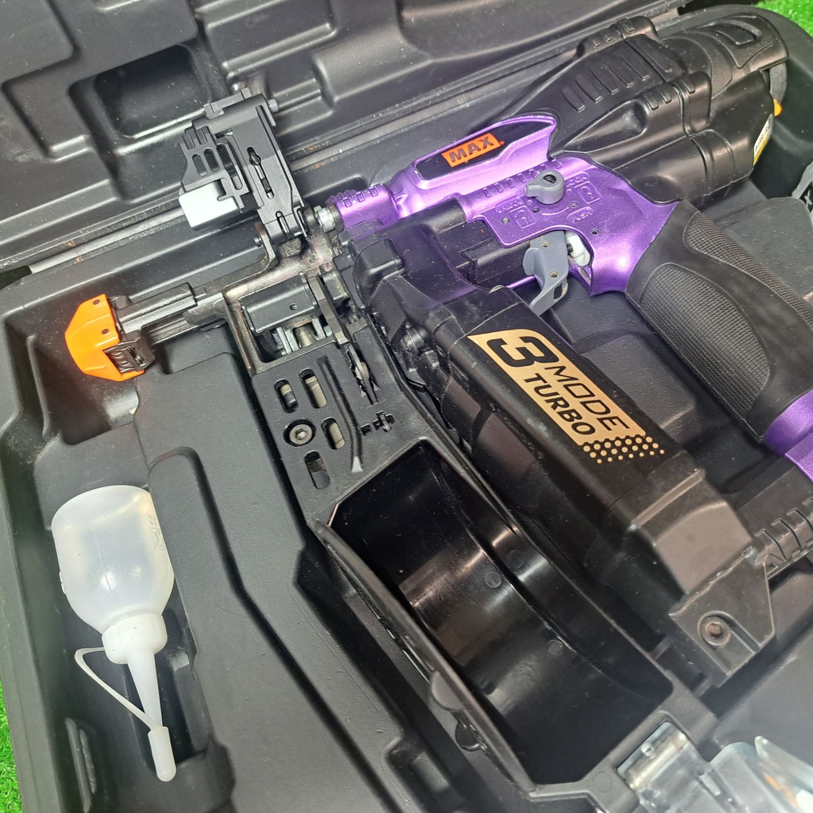 ☆マックス(MAX) 高圧エアネジ打ち機 HV-R41G5-M(限定色) メタリックパープル【岩槻店】 電動工具・エア工具 ☆マックス(MAX) 高圧エアネジ打ち機 HV-R41G5-M
