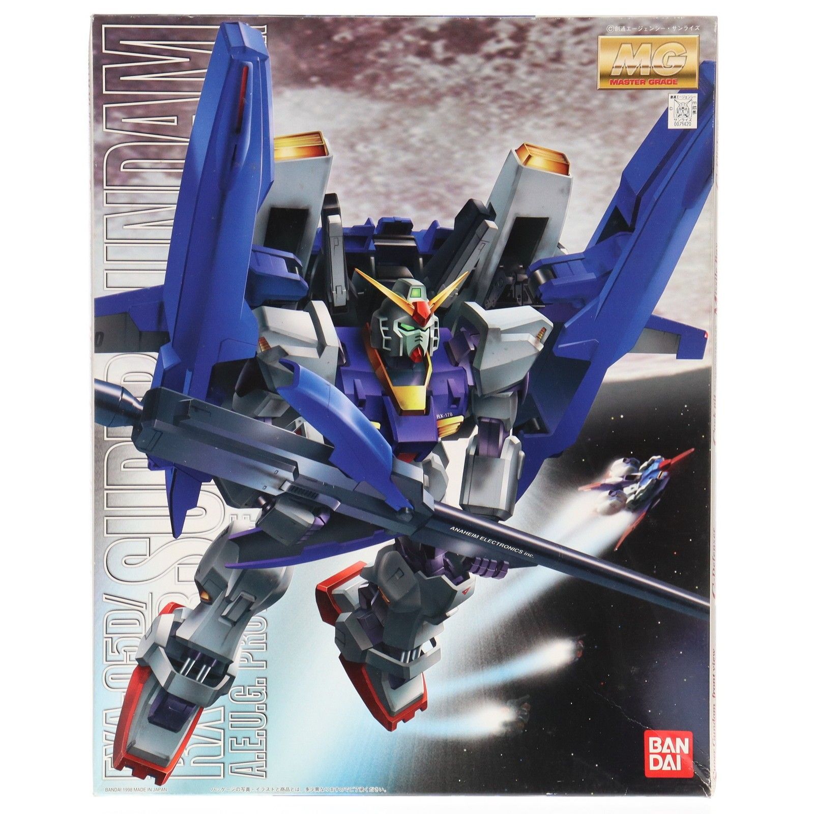 MG 1/100 FXA-05D + RX-178 スーパーガンダム 反地球連邦政府組織