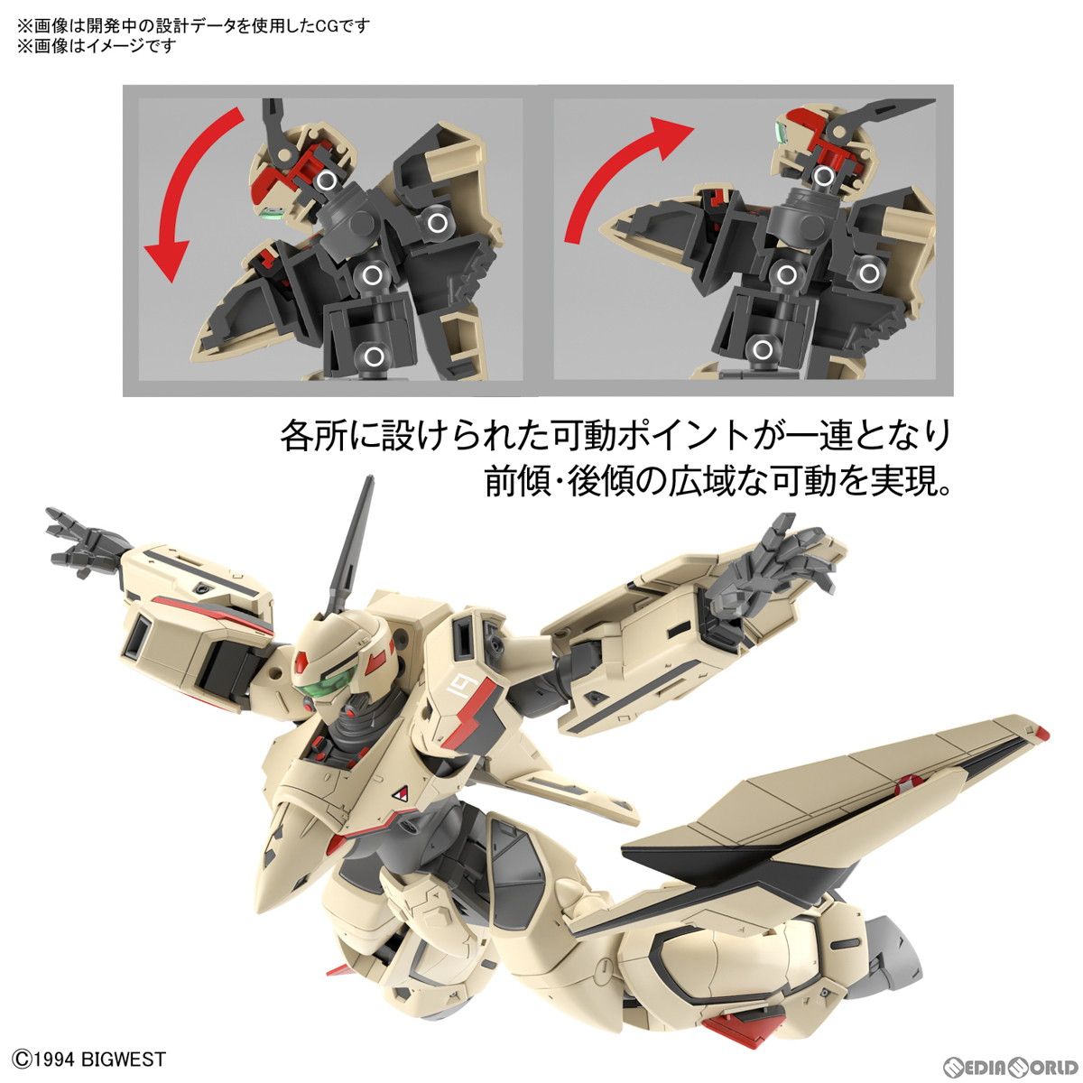 再販) HG 1/100 YF-19 マクロス プラス プラモデル(5064258) バンダイ