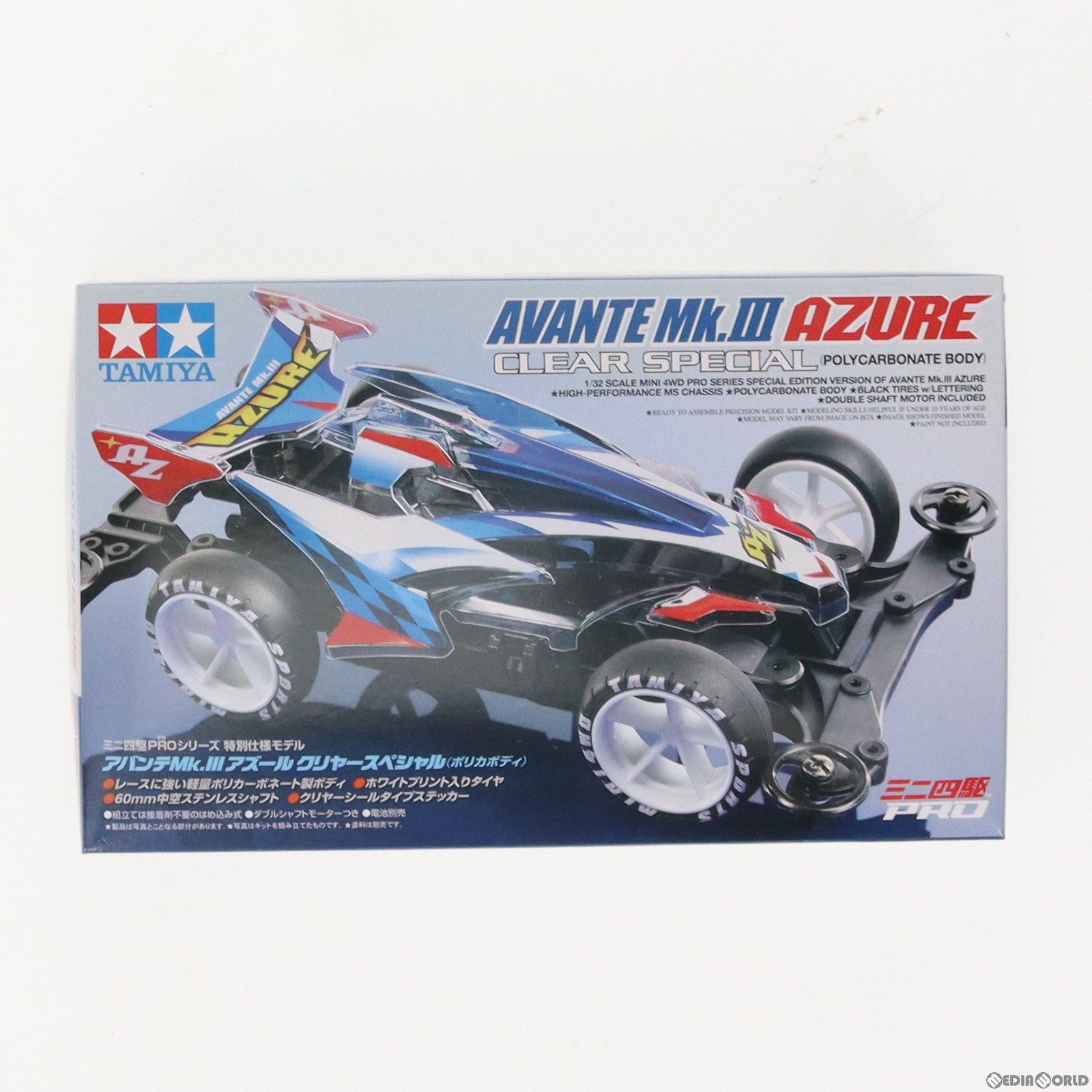 1/32 アバンテMk.III アズール クリヤースペシャル ポリカボディ ミニ