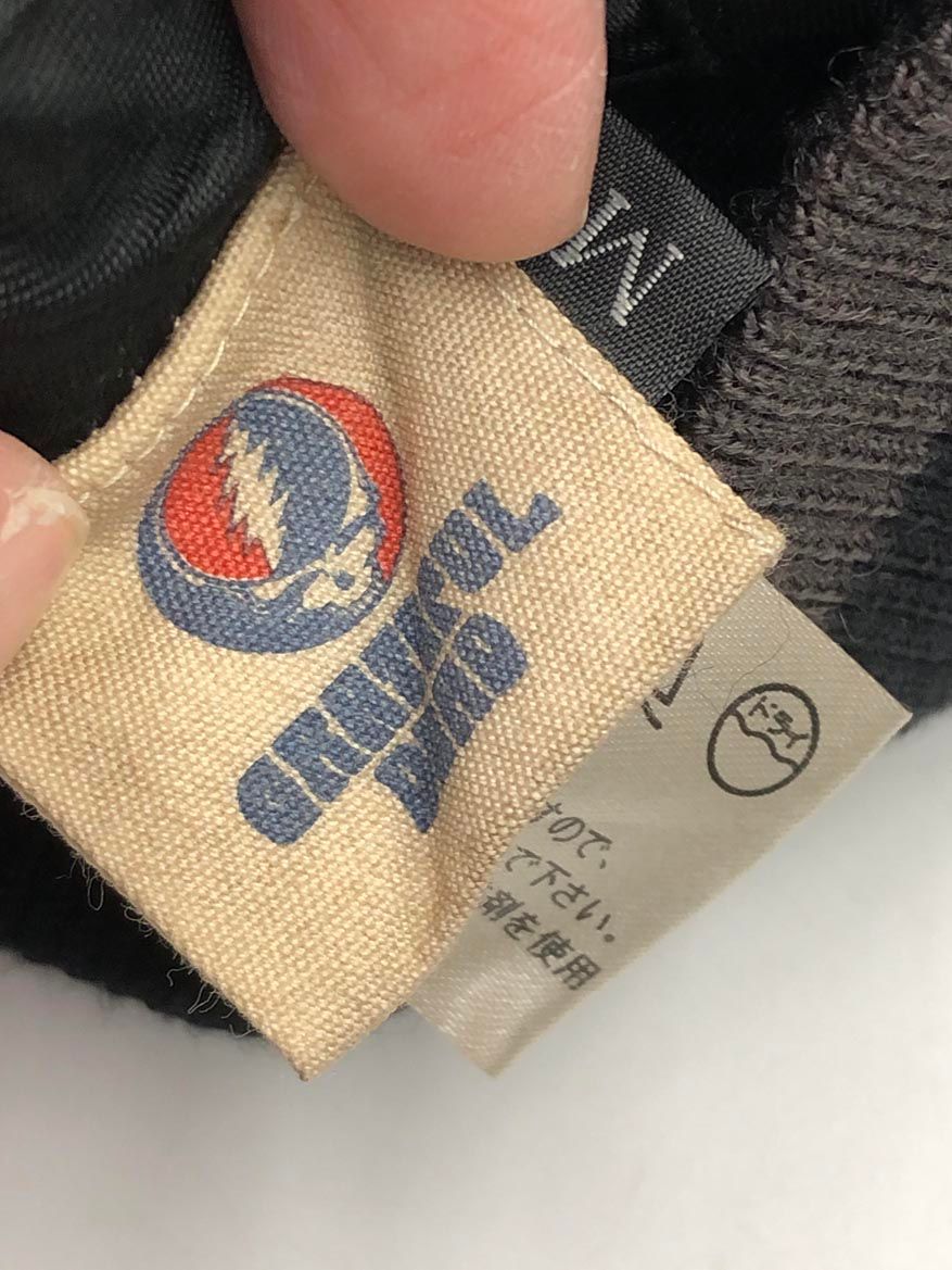 GRATEFUL DEAD グレイトフルデッド リバーシブル 刺繍 スカル