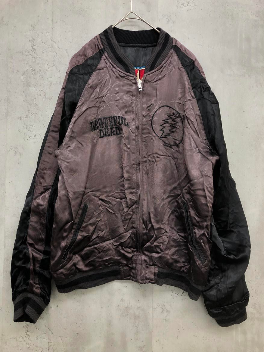 GRATEFUL DEAD グレイトフルデッド リバーシブル 刺繍 スカル