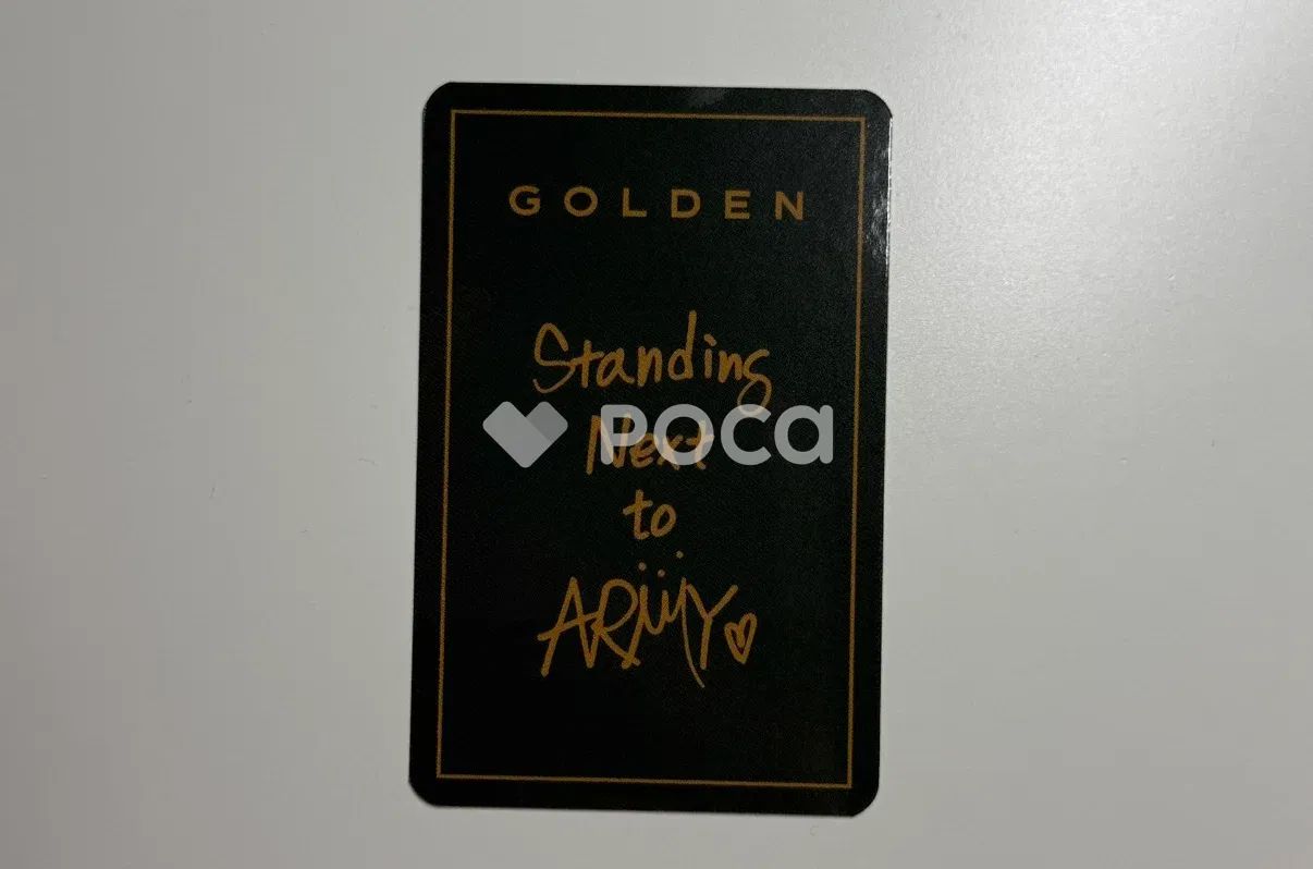 BTS ジョングク GOLDEN 公開放送 サノク トレカ - メルカリ