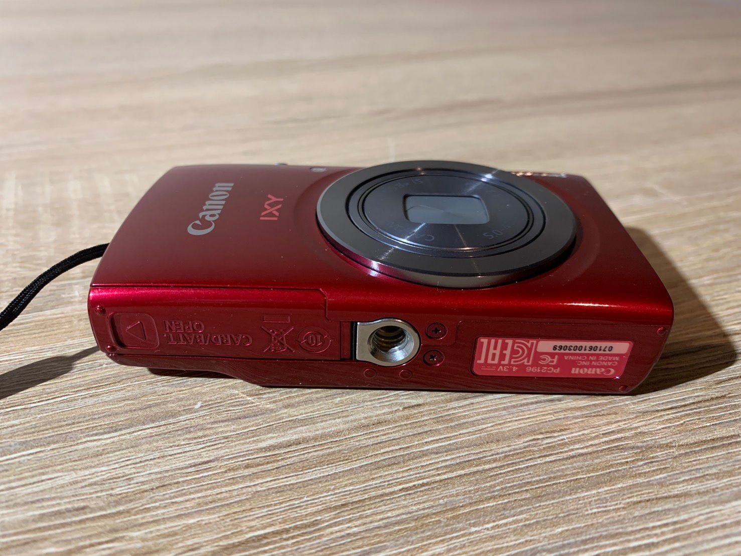 7711 Canon IXY 160 レッド 動作確認済み デジカメ 美品 - メルカリ