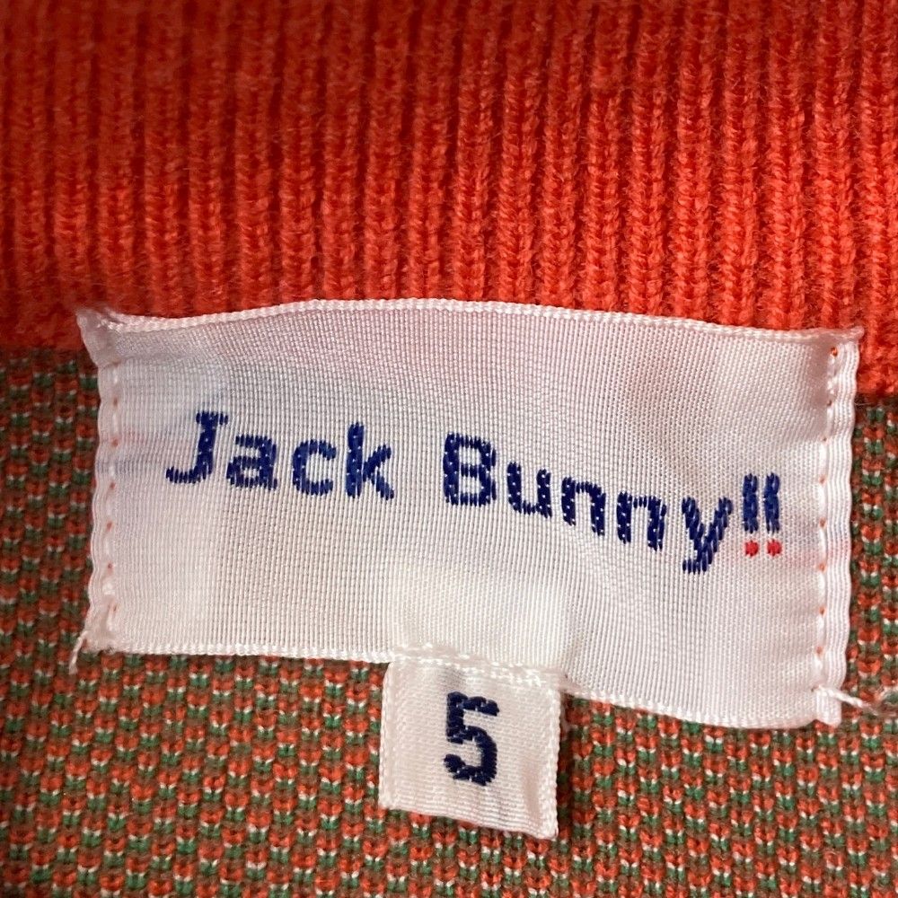 サイズ：5 JACK BUNNY ジャックバニー ニット セーター オレンジ系