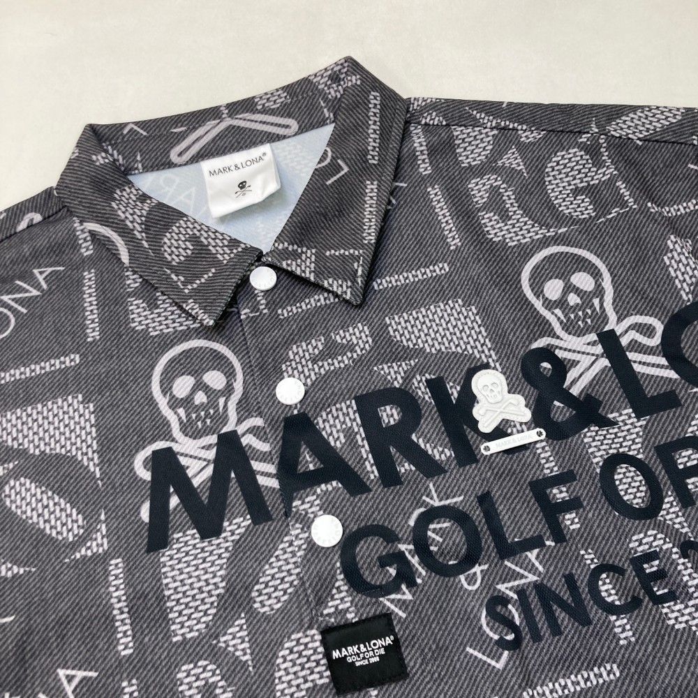 サイズ：46 MARK&LONA マークアンドロナ 2024年モデル 半袖ポロシャツ