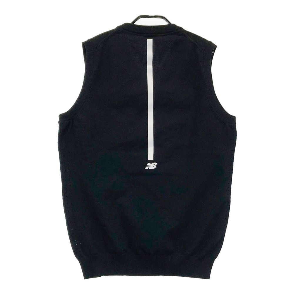 サイズ：5 NEW BALANCE GOLF ニューバランス Vネックベスト ブラック系