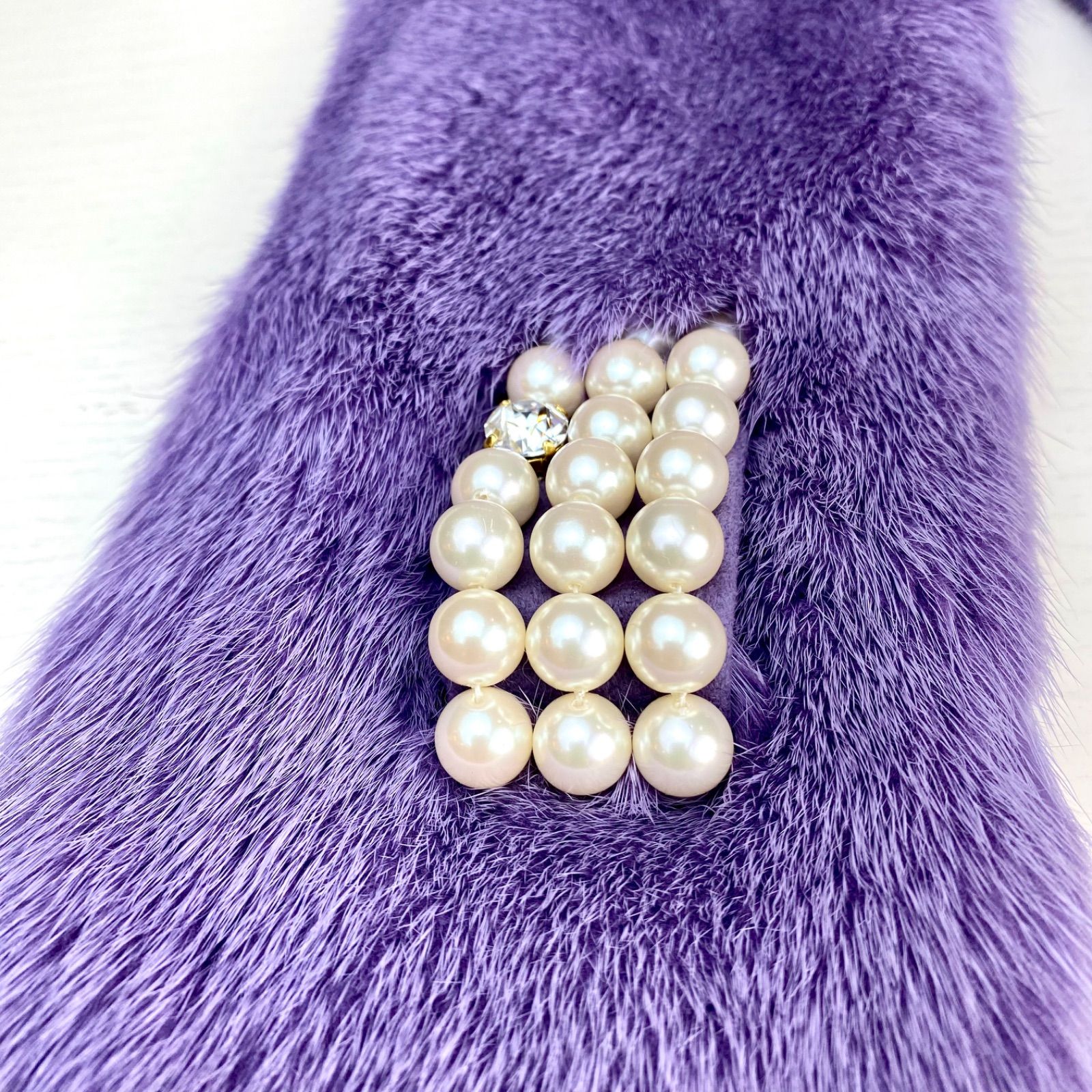 ラグジュアリー！！*SAGA MINK* クリスタル輝く✨ミンク マフラー 日本