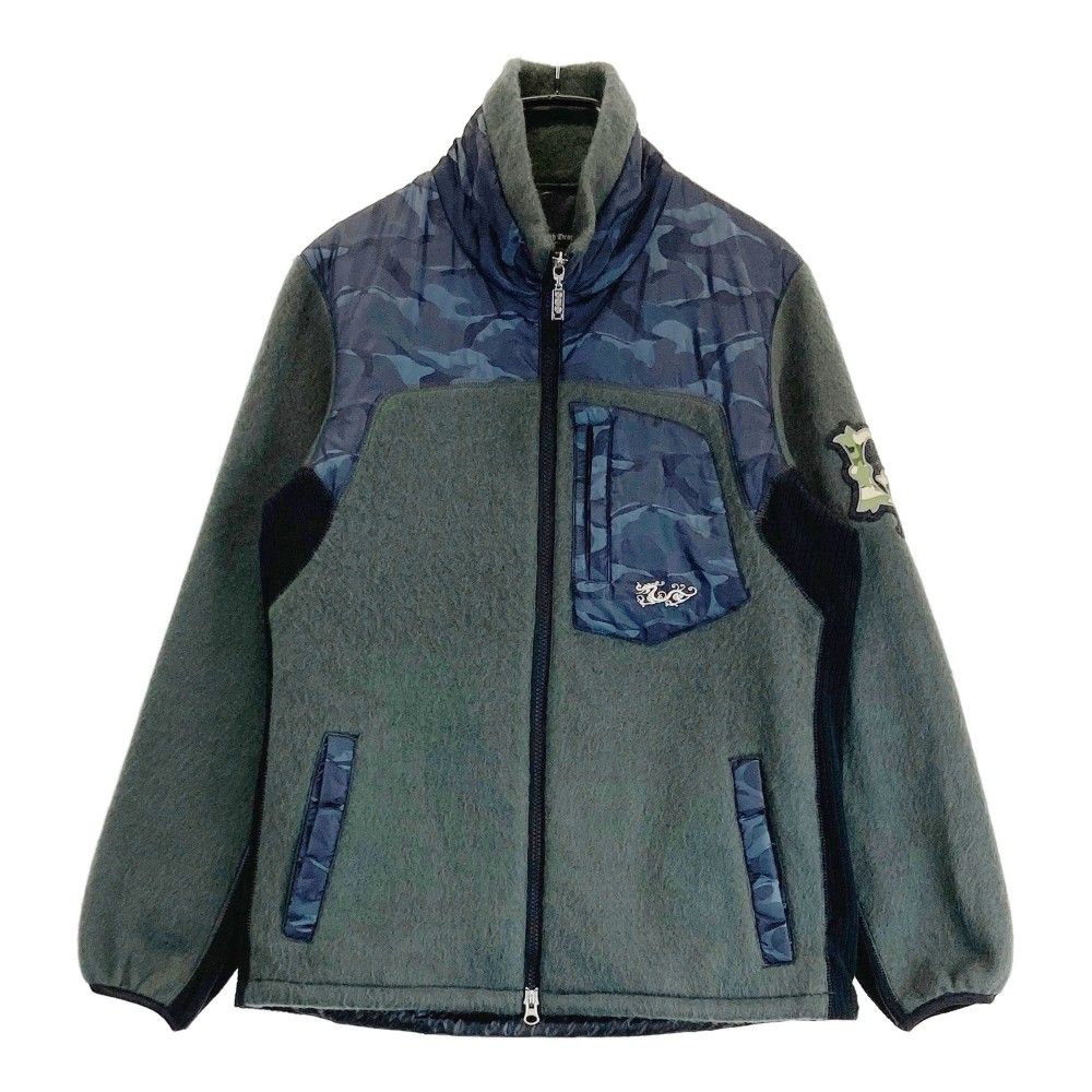 サイズ：2 DANCE WITH DRAGON ダンスウィズドラゴン 起毛 切替 ジップ