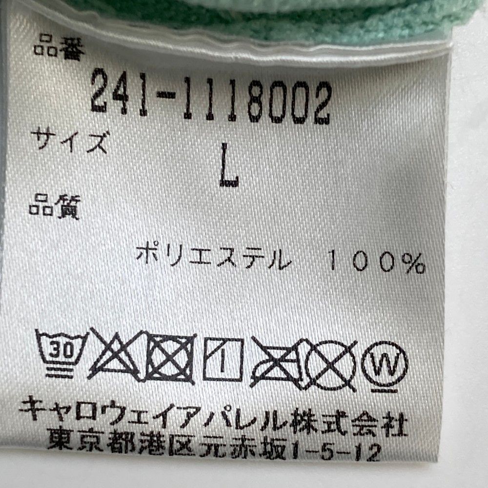 サイズ：L CALLAWAY キャロウェイ ニット パーカー グリーン系