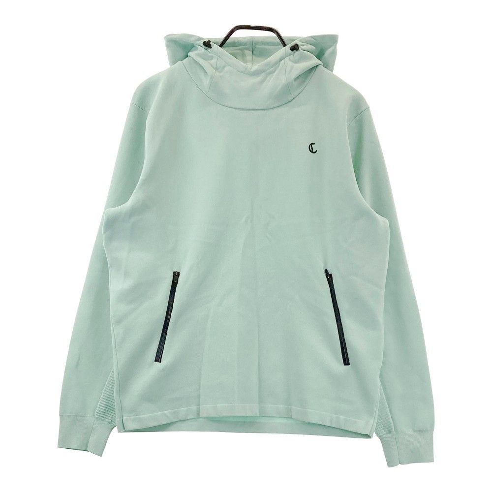 サイズ：L CALLAWAY キャロウェイ ニット パーカー グリーン系