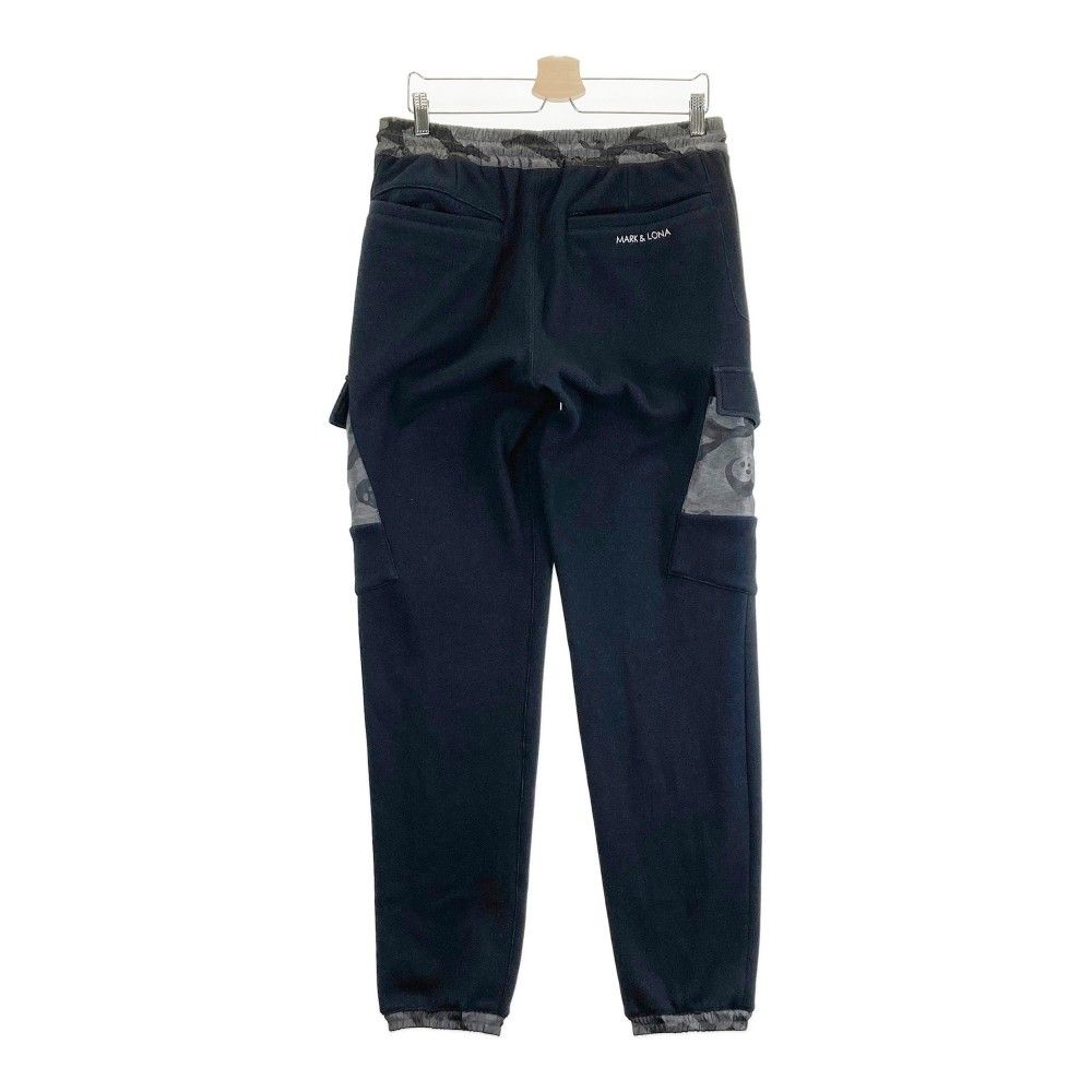 サイズ：L MARK&LONA マークアンドロナ ストレッチパンツ ブラック系