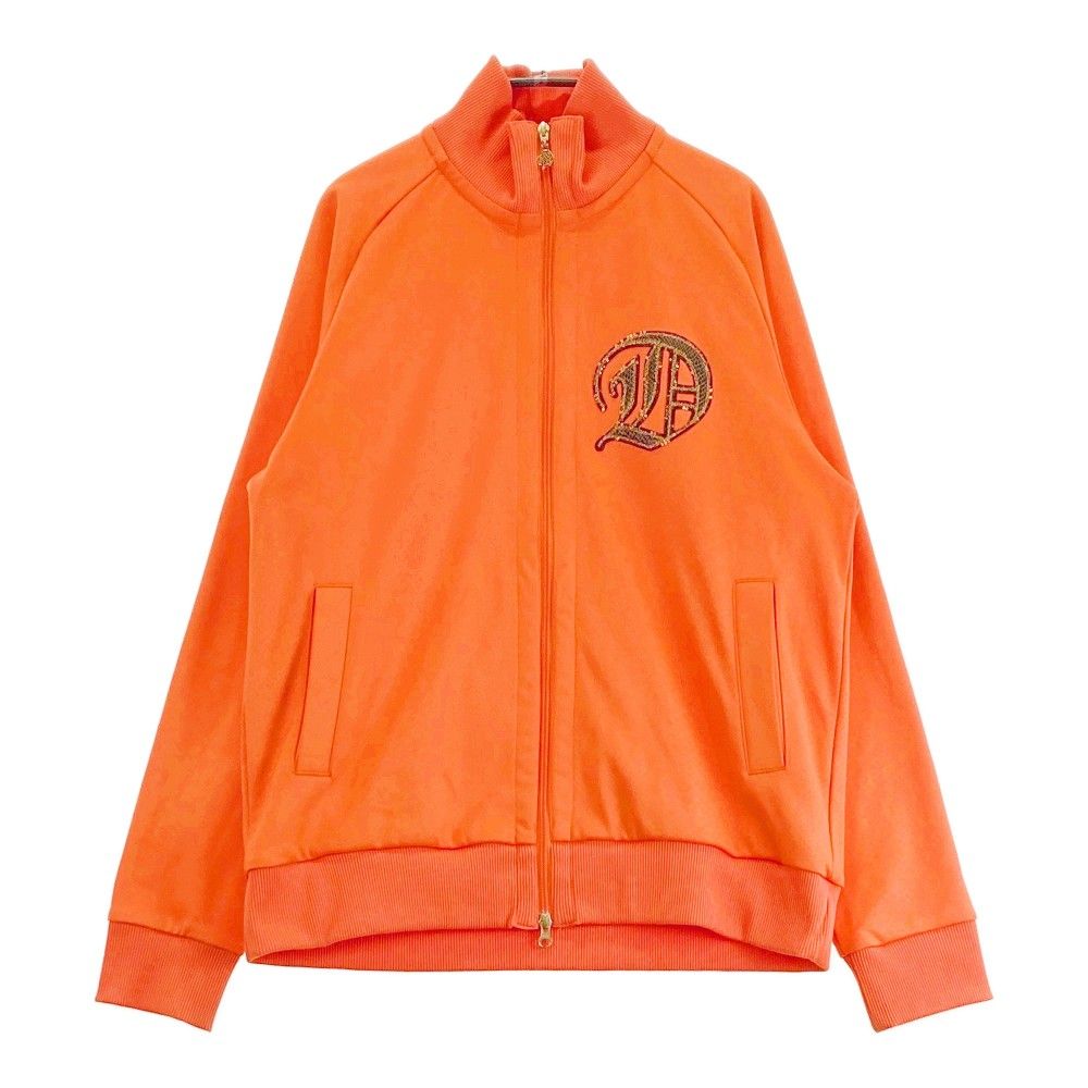 Dance with Dragon オレンジ ジャケット　サイズ3 サイズ：3 DANCE WITH DRAGON ダンスウィズドラゴン 裏起毛 ジップ