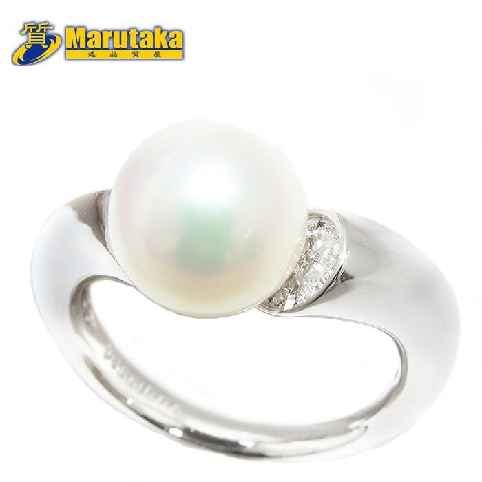 仕上げ済 Pt900 リング/指輪 12号 5.07g 石ダイヤモンド 計1.01ct 【S 