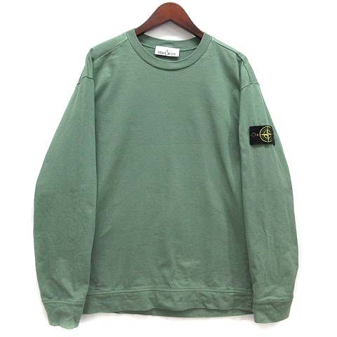 ストーンアイランド STONE ISLAND ガーメントダイ クルーネック ロンT
