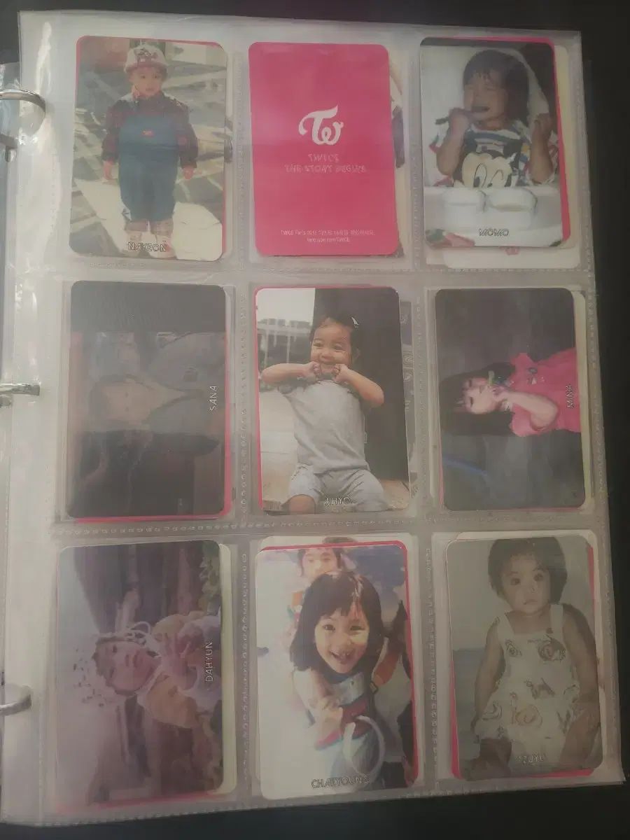 TWICE トゥワイス バインダー アルバム トレカ