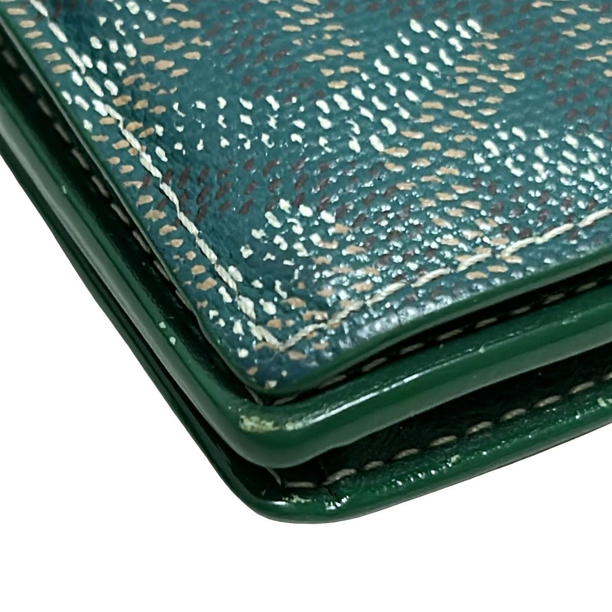 GOYARD(ゴヤール) 長財布 グリーン - メルカリ